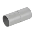 Изображение товара Муфта труба-труба IEK Elasta GIG Дн40 для жестких гладких труб, материал - ПВХ, цвет - серый CTA10MP-GIG40-K41-020