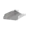 Изображение товара Поворот горизонтальный IEK ESCA 3 PG-45 50х200 45гр для кабельного лотка, корпус - сталь, цвет - светло-серый ES3-PG-45-050-200-06