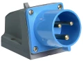 Изображение товара Вилка IEK PSR51 ССИ-523, трёхконтактная 2P+PE, сила тока 32А, номинальное напряжение 220В