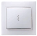 Изображение товара Переключатель скрытого типа IEK КВАРТА 1 клавиша IP20 для освещения