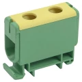 Изображение товара Клемма вводная силовая IEK КВС 6-50 мм2 однорядная для PEN-проводников, желто-зеленая