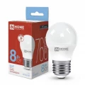 Изображение товара Лампа IN HOME LED-ШАР-VC E27 8Вт 760лм 6500K