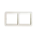 Изображение товара Рамка IN HOME CLASSICO 2П 2 поста, корпус - пластик, цвет - белый
