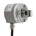 Изображение товара Энкодер инкрементальный INNOCONT EIP 58HO 14630V60-R2 Ду58 выступающий вал - 14мм, материал корпуса - алюминий, разрешение - 60имп/об, напряжение - 5-30В, выход - TTL/HTL с инверсией, IP54, радиальный кабель - 2м
