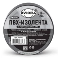 Изображение товара Изолента AVIORA ПВХ 19 мм, длина - 20 м, черная