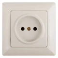 Изображение товара Розетка скрытого монтажа Intro Solo 2021 4-201 2P 16А 250В слоновая кость