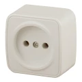 Изображение товара Розетка открытого монтажа Intro Polo 3-201-02 16А 250В слоновая кость