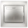 Изображение товара Переключатель одноклавишный Intro Plano 1-103-03 скрытой установки