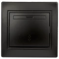 Изображение товара Переключатель одноклавишный Intro Plano 1-103-05 скрытой установки IP20 антрацит