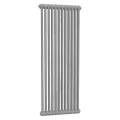 Изображение товара Радиатор стальной трубчатый IRSAP Tesi 2 высота 2000 мм, 7 секций, присоединение резьбовое - 1/2″, подключение - боковое T02, теплоотдача 1237.6 Вт, цвет - серый светлый матовый