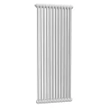 Изображение товара Радиатор стальной трубчатый IRSAP Tesi 2 высота 1800 мм, 12 секций, белый матовый