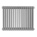 Изображение товара Стальной трубчатый радиатор IRSAP Tesi 3 высота 2200 мм 14 секций цвет матовый серый