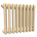 Изображение товара Радиатор стальной трубчатый IRSAP Tesi 3 высота 565 мм, 16 секций, присоединение резьбовое - 1/2″, подключение - нижнее со встроенным вентилем сверху T25, теплоотдача 1158.4 Вт, цвет - бежево-кремовый