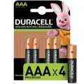 Изображение товара Аккумуляторы Duracell HR03-4BL Ni-Mh AAA 850мАч 4 шт предзаряженные