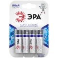 Изображение товара Батарейки ЭРА SUPER Alkaline AA 2.85 Ач 4 шт для приборов с высоким энергопотреблением