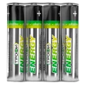 Изображение товара Батарейки ТРОФИ ENERGY Alkaline количество - 4, размер - LR03, емкость - 1.2 Ач