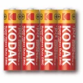 Изображение товара Батарейки KODAK SUPER HEAVY DUTY Zinc количество - 4, размер - AA