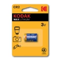 Изображение товара Батарейка KODAK MAX Lithium количество - 1, размер - CR2 (15270)