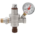 Изображение товара Клапан подпиточный ITAP 146 1/2″ Ду15 Ру16, с манометром и разъемным соединением, присоединение – внутренняя/наружная резьба, корпус – никелированная латунь