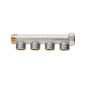 Изображение товара Коллектор Itap 450 1″ Ду25 выходов 2x1/2″ Ру10 внутренняя резьба, корпус никелированная латунь