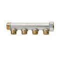 Изображение товара Коллектор Itap 455 1″ Ду25 выходов 2x1/2″ Ру10 наружная резьба, корпус никелированная латунь