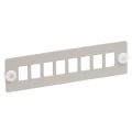 Изображение товара Панель ITK для 8 оптических адаптеров, сталь, серый, 19