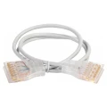 Изображение товара Патч-корд ITK 110-110 24AWG 4 пары, длина кабеля - 3 м, категория - 5Е, материал оболочки - ПВХ, цвет - серый PC01-110-4P3M