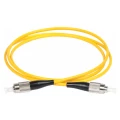 Изображение товара Патч-корд оптический коммутационный ITK FC/UPC-FC/UPC 9/125 соединительный, одинарного исполнения (Simplex) для одномодового кабеля (SM), длина кабеля - 10 м, категория - OS2, тип разъема - FC-FC, полировка - UPC, материал оболочки - LSZH, цвет - желтый