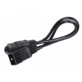 Изображение товара Кабель электропитания ITK PDU с разъёмами С13-C14, длина - 3 м, сечение - 3х1.5 мм2, номинальный ток - 10 A, материал оболочки - поливинилхлорид, цвет - черный