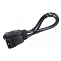 Изображение товара Кабель электропитания ITK PDU с разъёмами С19-C20, длина - 2 м, сечение - 3х1.5 мм2, номинальный ток - 16 A, материал оболочки - поливинилхлорид, цвет - черный
