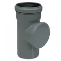 Изображение товара Ревизия канализационная Jakko Дн110 внутренняя из полипропилена серая