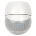 Изображение товара Датчик движения JazzWay PMS-IR 010 800Вт 12м инфракрасный, накладной, обзор 180°, радиус действия 12м, IP44, белый 5012936