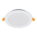 Изображение товара Светильник светодиодный JazzWay PLED DL7 10 Вт, встраиваемый, цветовая температура 4000 К, световой поток , материал корпуса - поликарбонат, цвет - белый
