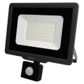 Изображение товара Прожектор светодиодный JazzWay ДО PFL-C3 SENSOR 50 Вт, цветовая температура - 6500 К, световой поток - 4250 Лм, степень защиты - IP65