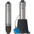 Изображение товара Насос скважинный Джилекс Водомет 55/35 погружной, корпус - нержавеющая сталь, мощность - 0.46кВт, напор - 35м, производительность - 55л/мин, 220В