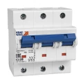 Изображение товара Автоматический выключатель трехполюсный КЭАЗ OptiDin BM125 20кА 3P (C) 100 А, сила тока 100 A, тип расцепителя C, отключающая способность 20 кА