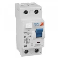Изображение товара Двухполюсное УЗО КЭАЗ OptiDin DM63 40А 30мА для защиты электросетей