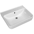 Изображение товара Умывальник Kirovit Олимпия 60 белый прямоугольный для мебели Россия