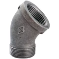 Изображение товара Угольник Китай 1 Ду25 45° корпус из ковкого чугуна с внутренней наружной резьбой