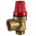Изображение товара Клапан предохранительный мембранный STI ГШ 3/4″х1/2″ латунный, угловой (6 бар)