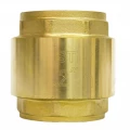 Изображение товара Клапан обратный STI 3/4″ Ду20 Ру16 муфтовый, пружинный, корпус - латунь, диск - латунь, уплотнение - латунь