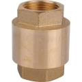 Изображение товара Клапан обратный STOUT 3/4″ Ду20 Ру12 муфтовый, пружинный, корпус - латунь, диск - полимер, уплотнение - NBR