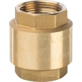 Изображение товара Клапан обратный STOUT 1″ 1/4 Ду32 Ру10 муфтовый, пружинный, корпус - латунь, диск - полимер, уплотнение - NBR