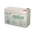 Изображение товара Аккумуляторная батарея КОНТАКТ КТА 12-7 151х65х100мм, напряжение - 12В, емкость - 7Ач, тип клеммы - F1