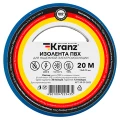 Изображение товара Изолента самозатухающая KRANZ ширина 15 мм длина 20 м ПВХ синяя