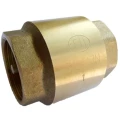 Изображение товара Клапан обратный KROMWELL EU.YT4056 3/4″ Ду20 Ру40 муфтовый, пружинный, корпус - латунь, диск - латунь, уплотнение - EPDM