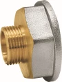Изображение товара Переходник Euros ST3050 1/2"x1/4" Ду15х14 латунный никелированный Муйтовый