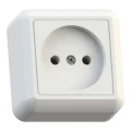 Изображение товара Розетка Кунцево-Электро Оптима РА10-375 1-местная без заземления IP20 белая