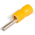 Изображение товара Наконечник штыревой КВТ НШКИ 6.0-13 круглый изолированный, сечение 6 мм2, длина контакта 13 мм, материал - медь, цвет - желтый