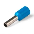 Изображение товара Наконечник втулочный КВТ НШВИ 2.5-8 штыревой изолированный, сечение 2.5 мм2, длина контакта 8 мм, материал - медь, цвет - синий